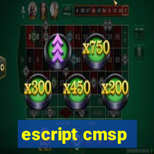 escript cmsp